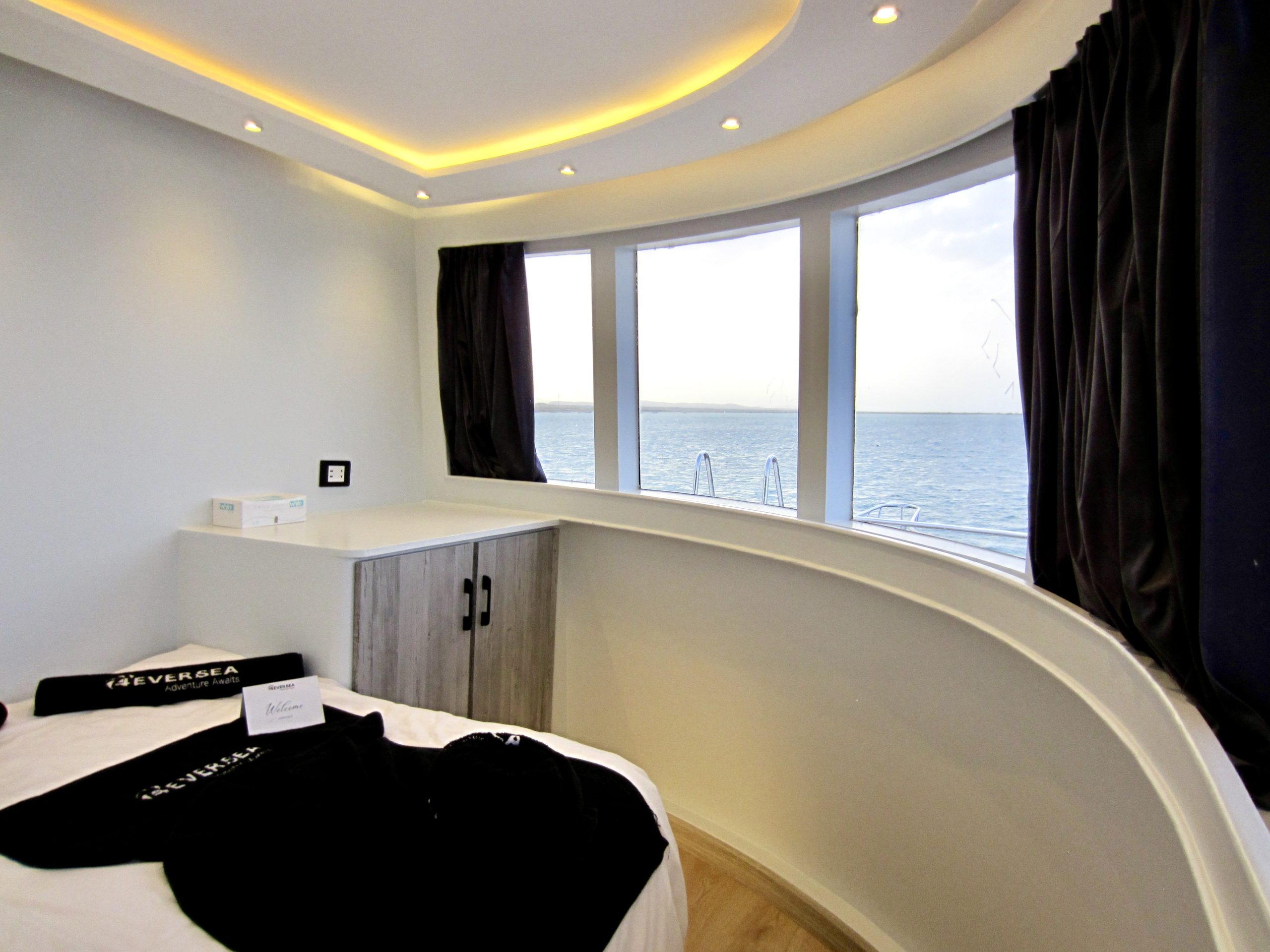 Comfortable cabins